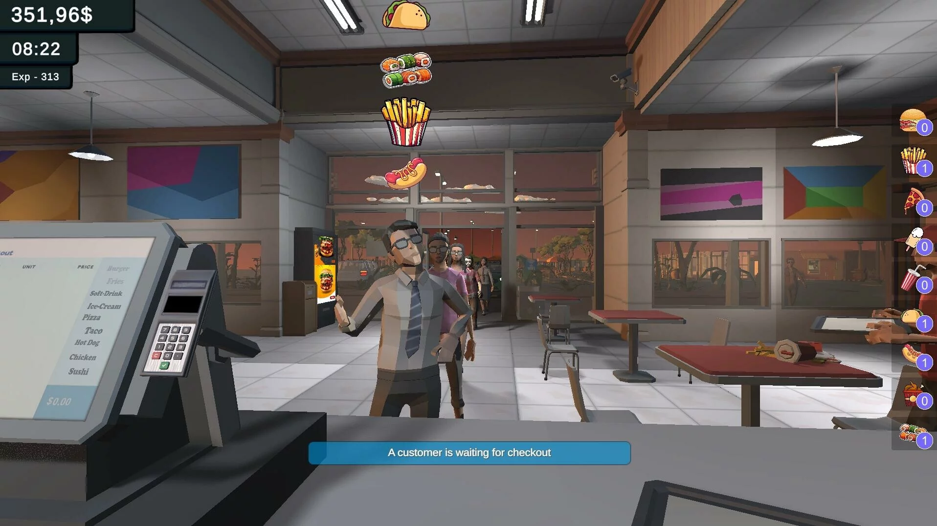 Изображение игры: Burger Joint Simulator