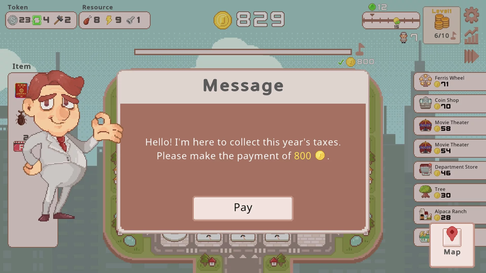 Изображение игры: SuperTaxCity