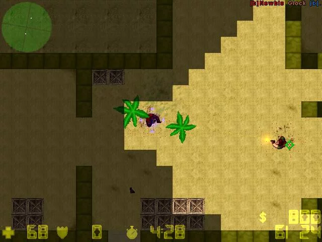 Изображение игры: Counter-Strike 2D