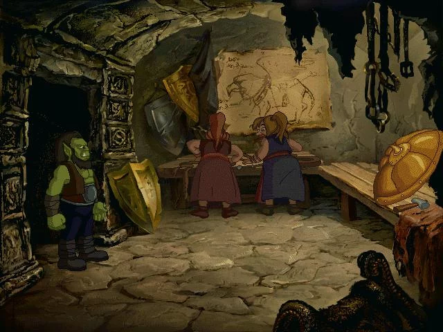 Изображение игры: Warcraft Adventures: Lord of the Clans