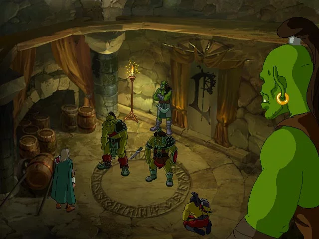 Изображение игры: Warcraft Adventures: Lord of the Clans