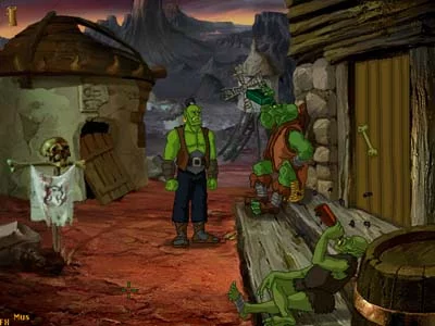 Изображение игры: Warcraft Adventures: Lord of the Clans