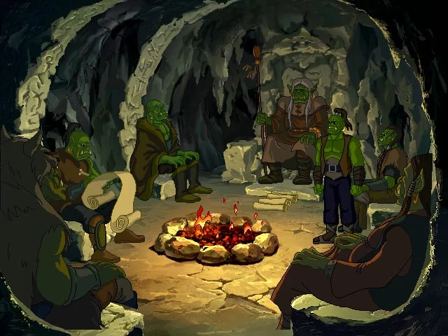 Изображение игры: Warcraft Adventures: Lord of the Clans