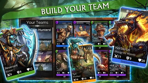 Изображение игры: Gems of War - Match 3 RPG