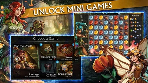 Изображение игры: Gems of War - Match 3 RPG