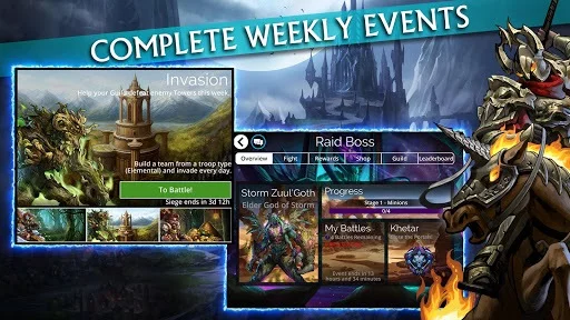 Изображение игры: Gems of War - Match 3 RPG