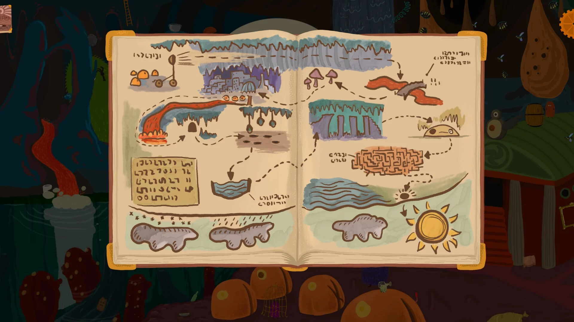 Изображение игры: Cave Hikers