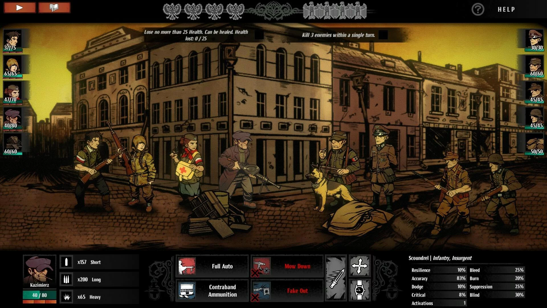 Изображение игры: WARSAW RISING: City of Heroes
