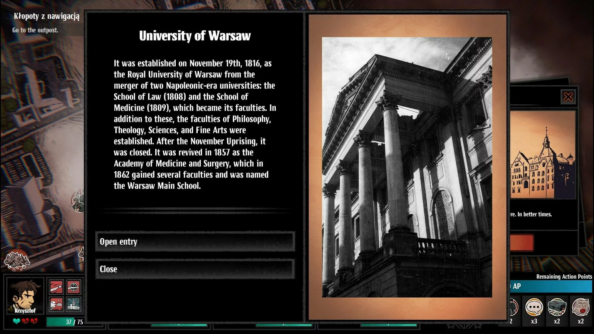 Изображение игры: WARSAW RISING: City of Heroes