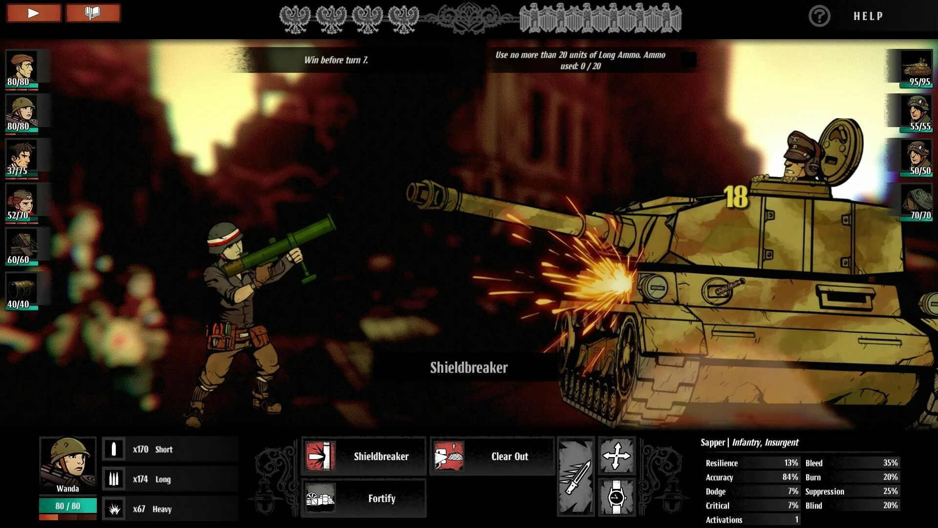 Изображение игры: WARSAW RISING: City of Heroes
