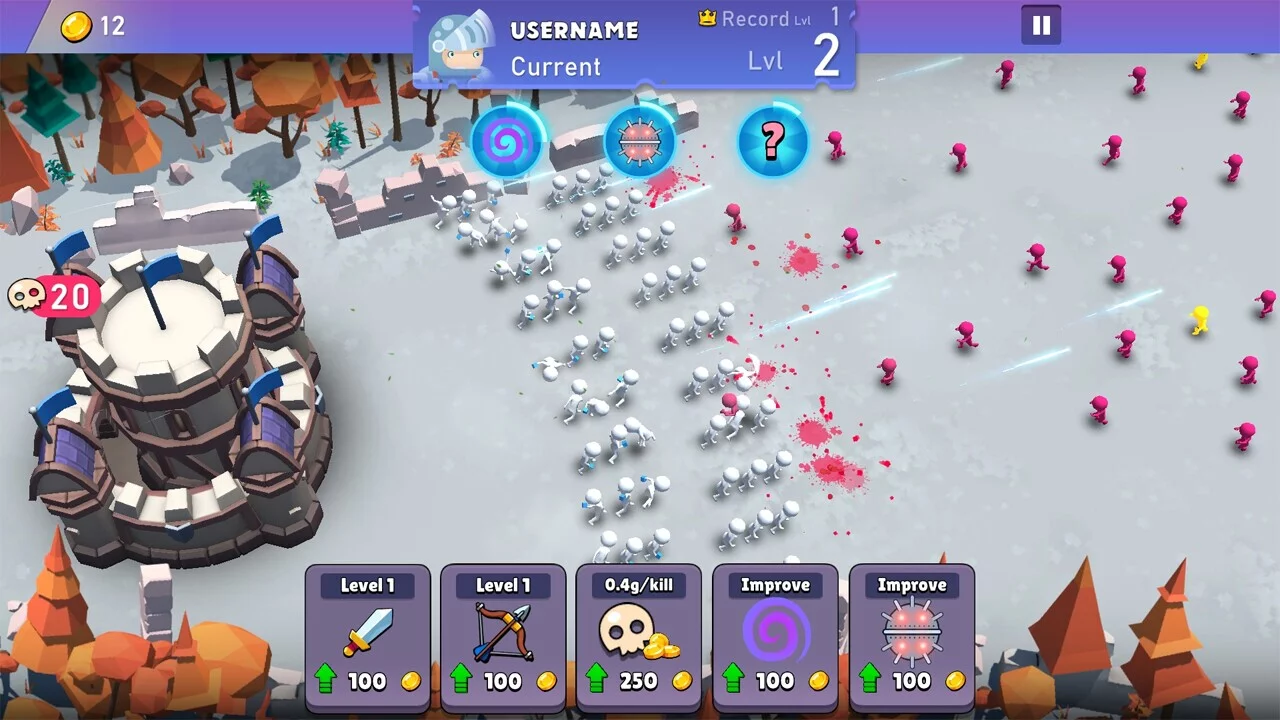 Изображение игры: Loop Defense