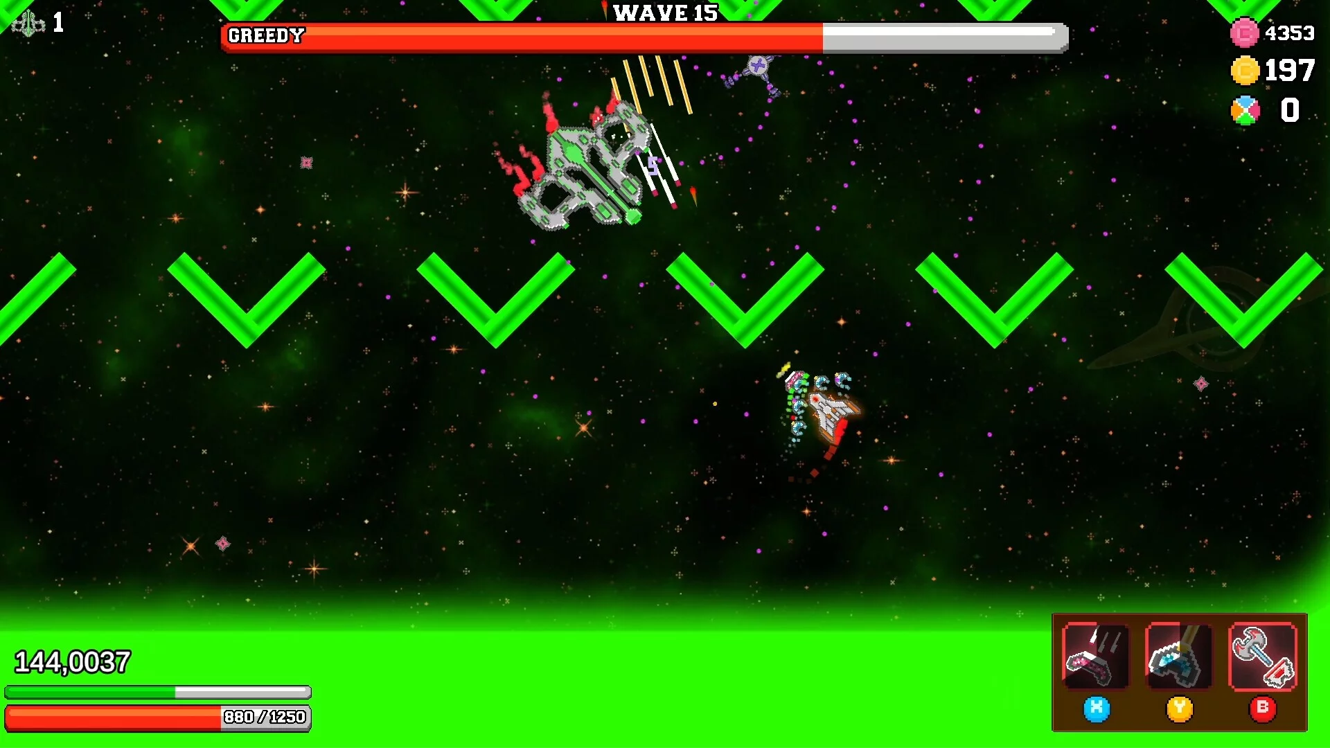 Изображение игры: UFO BLAST