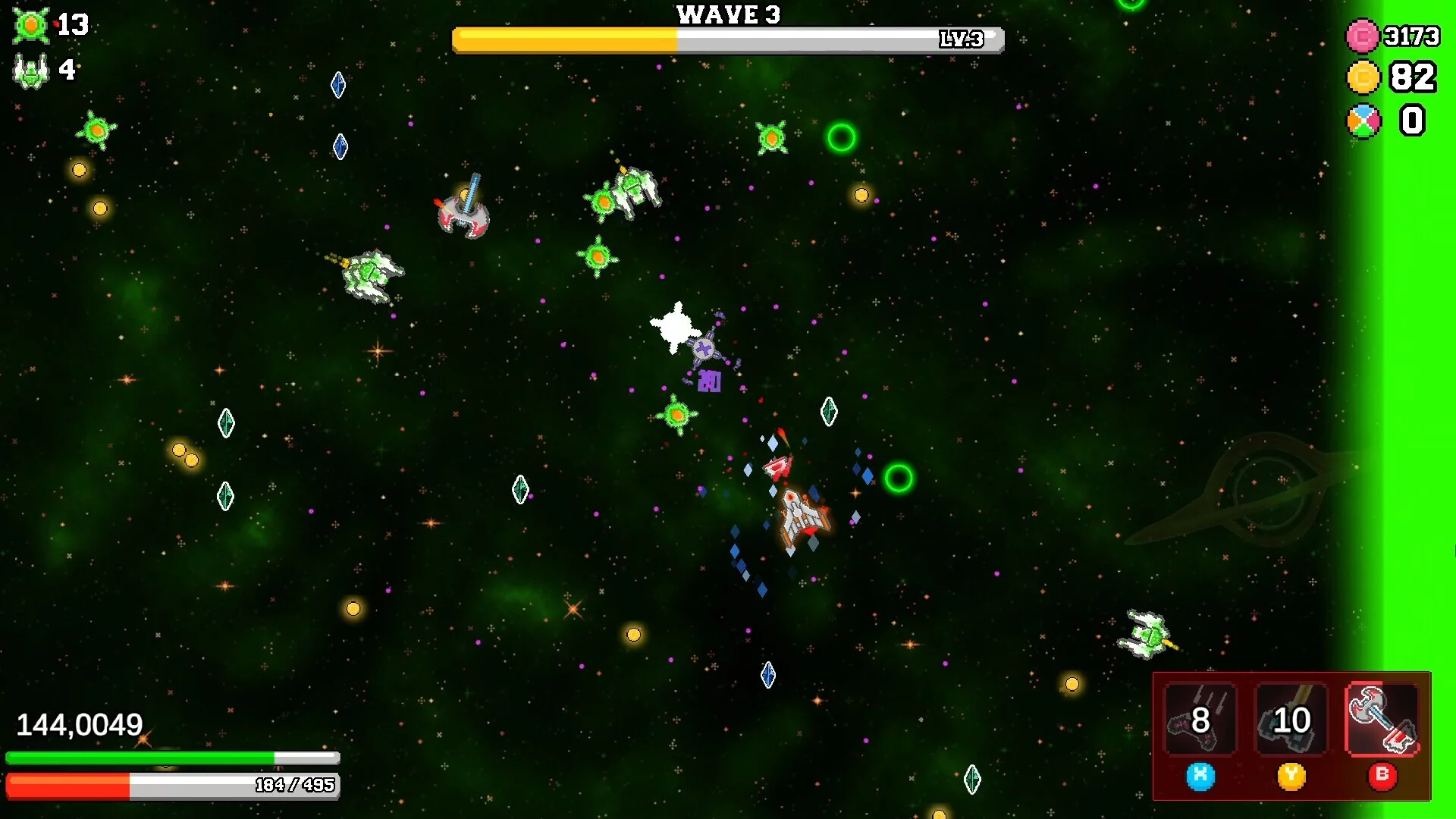 Изображение игры: UFO BLAST