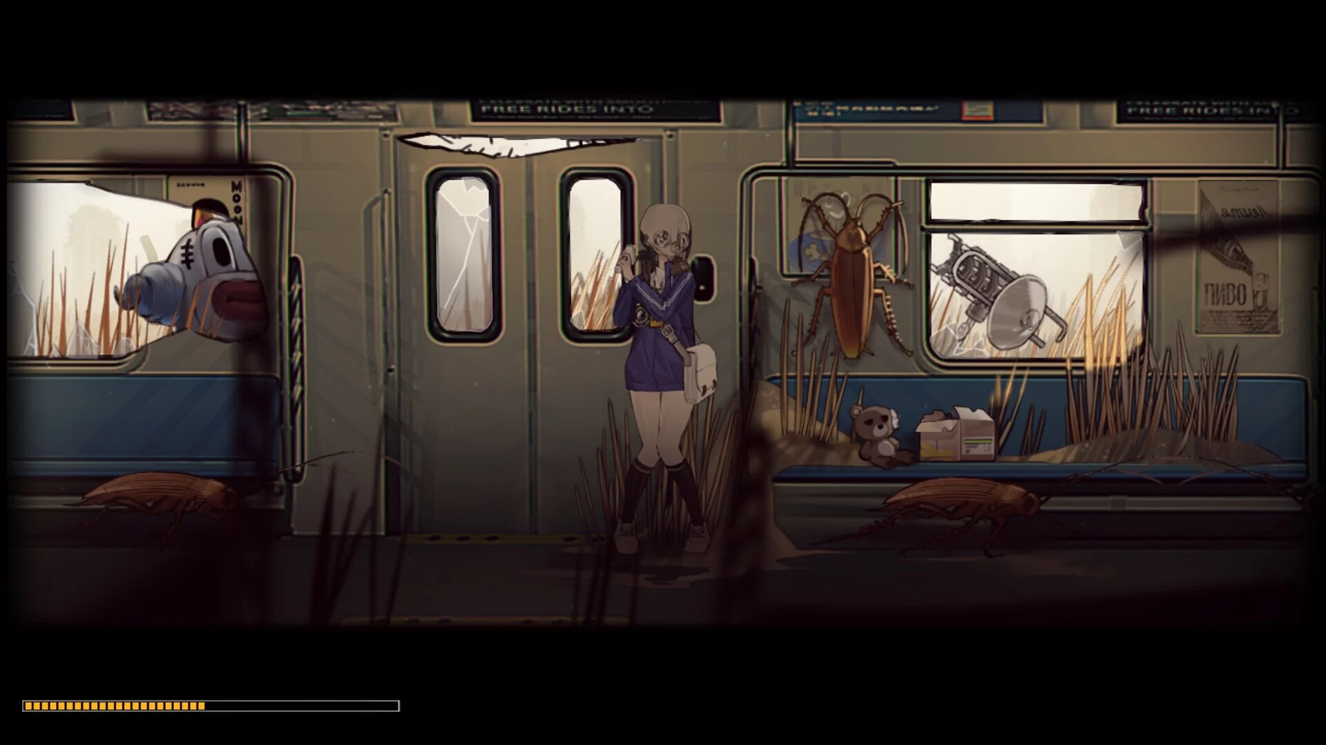 Изображение игры: Subway Exorcist Girl