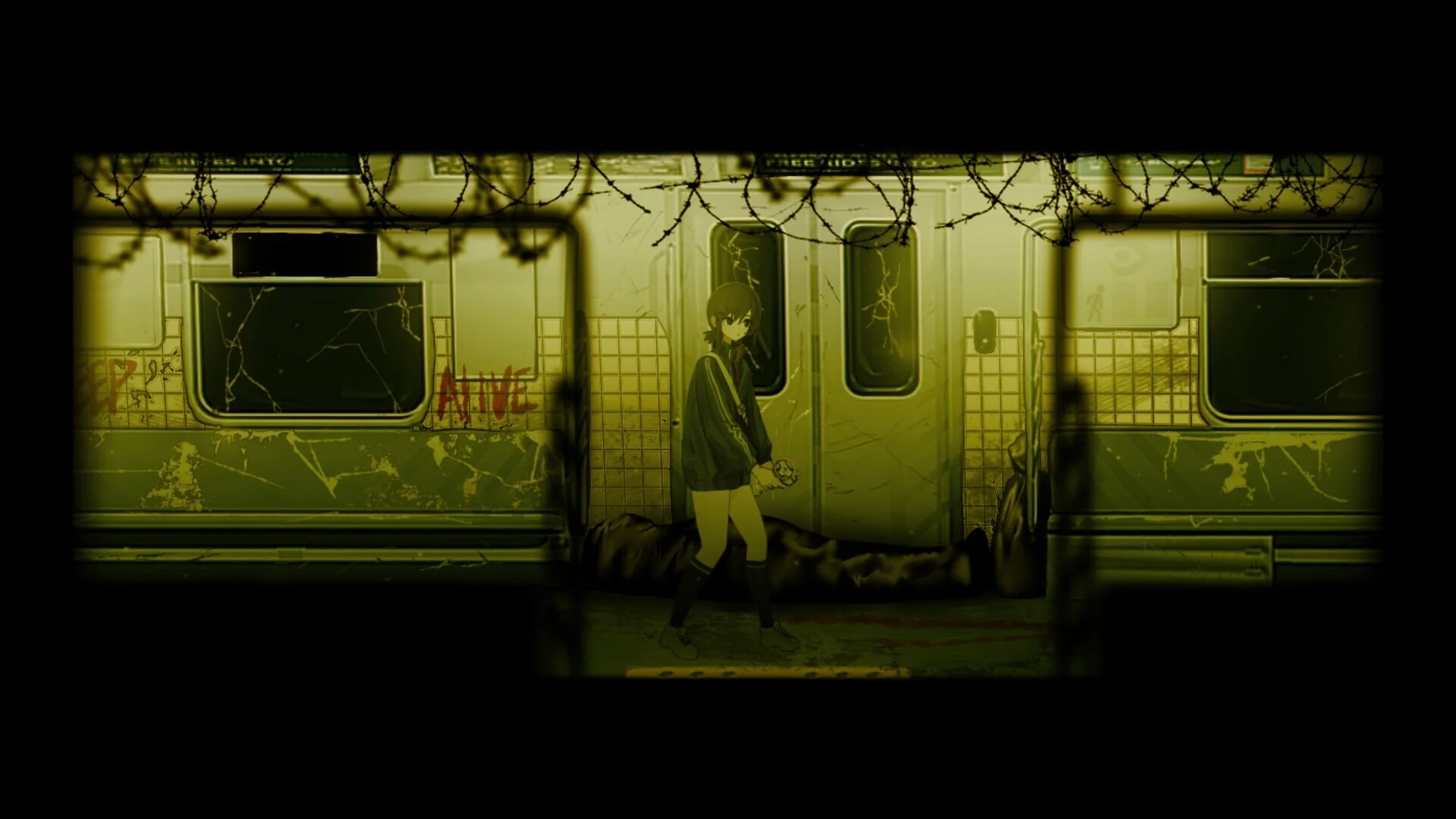 Изображение игры: Subway Exorcist Girl
