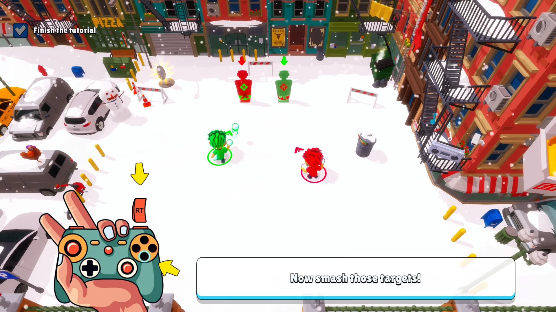 Изображение игры: A Tiny Snow Game