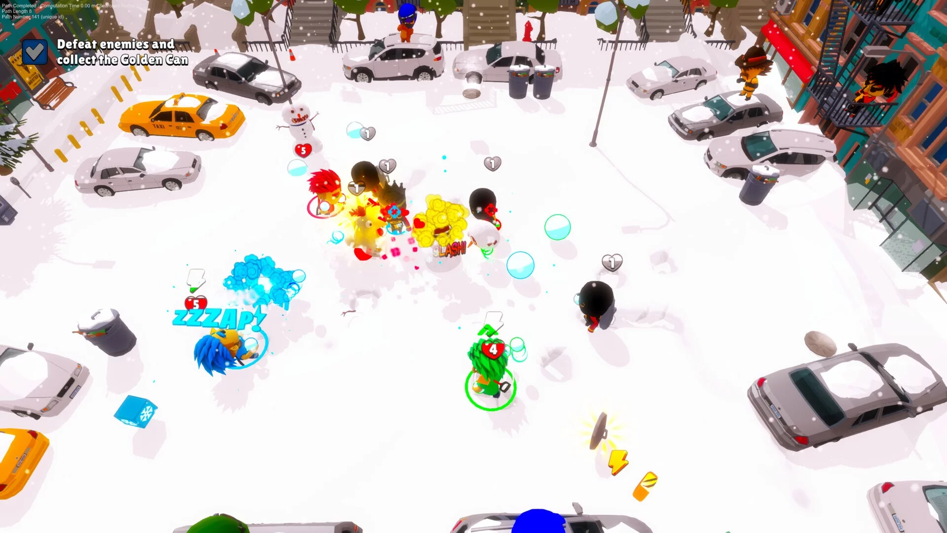 Изображение игры: A Tiny Snow Game