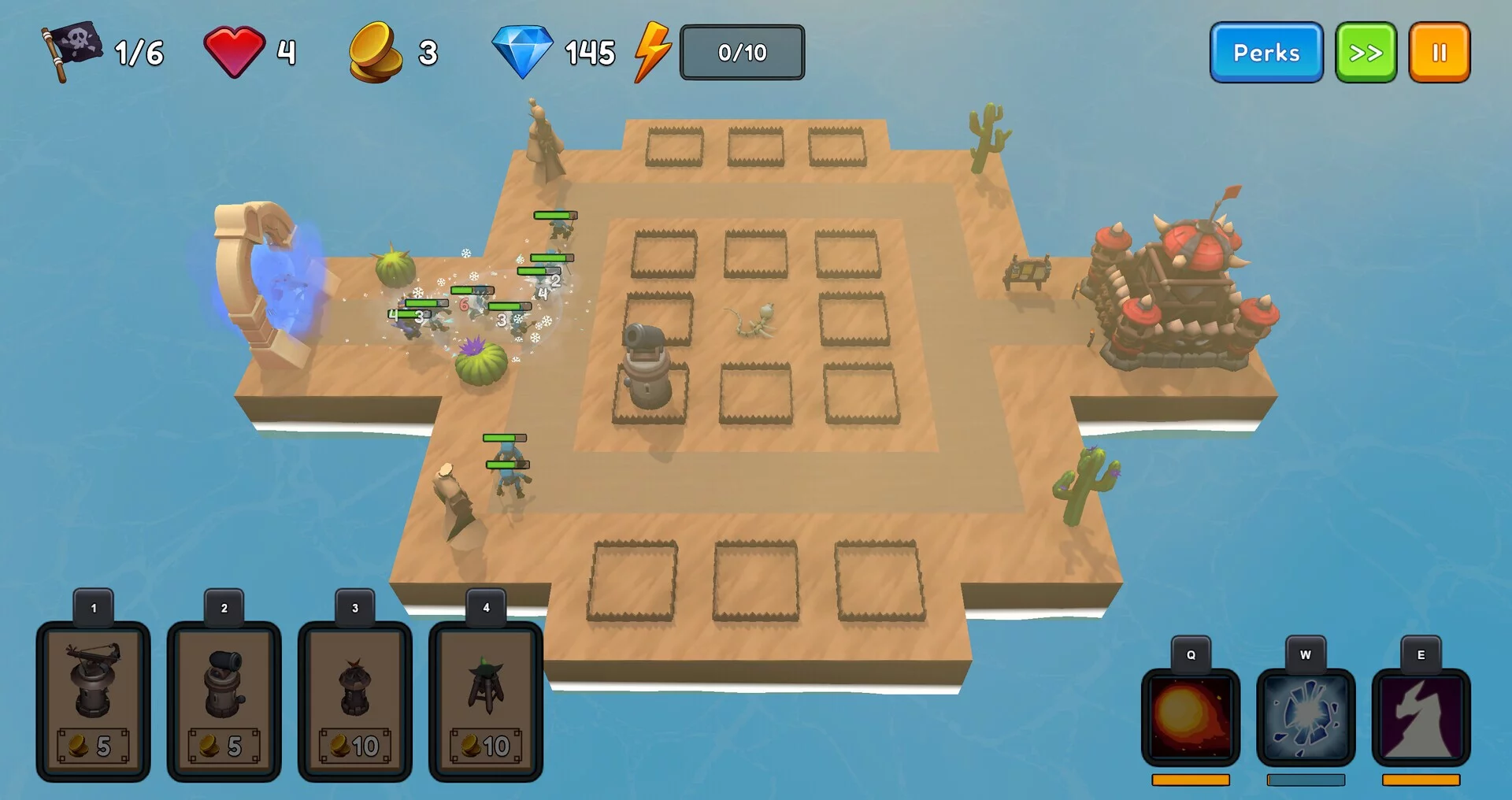 Изображение игры: Fantasy Tower Defense