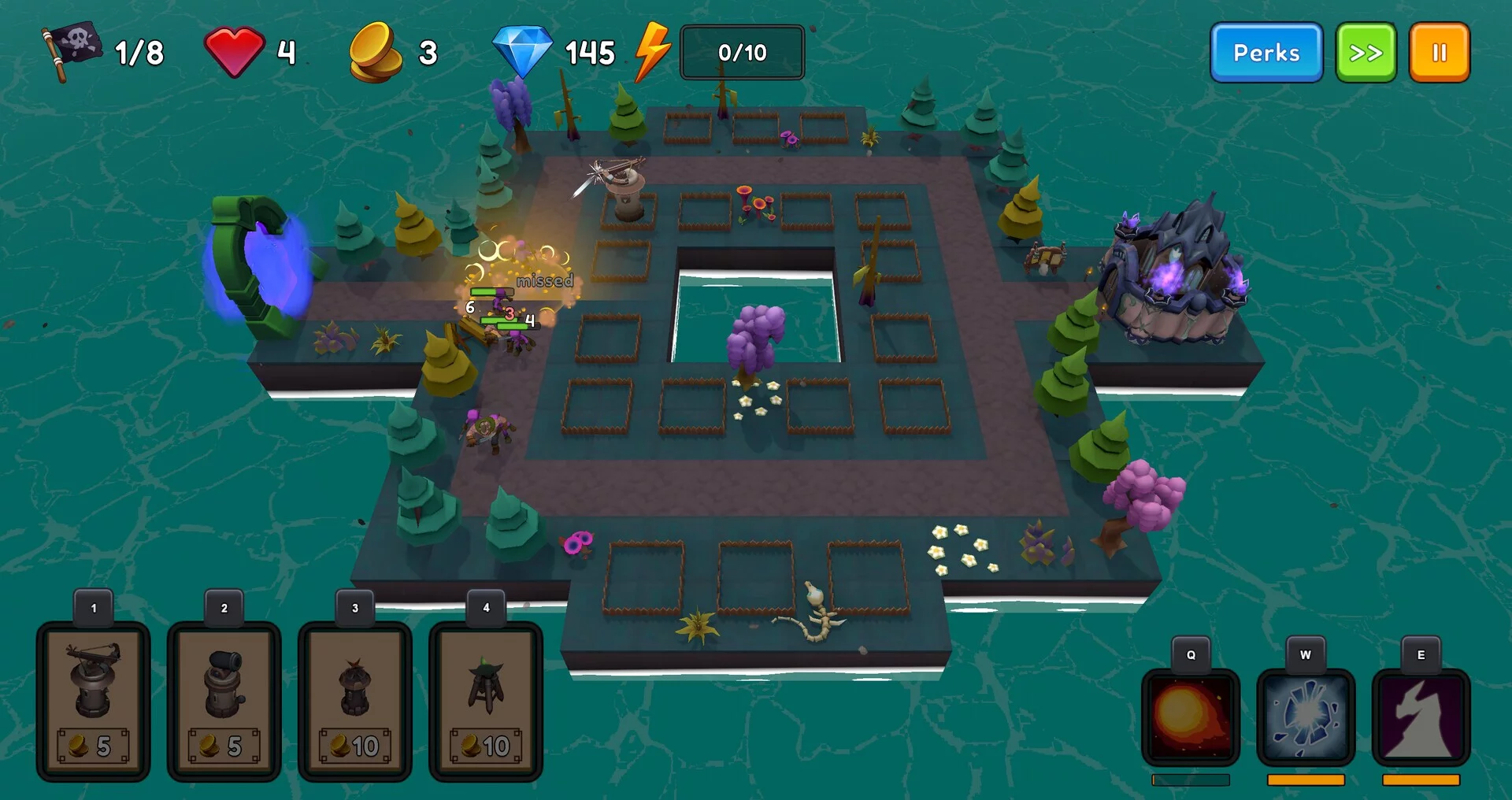 Изображение игры: Fantasy Tower Defense