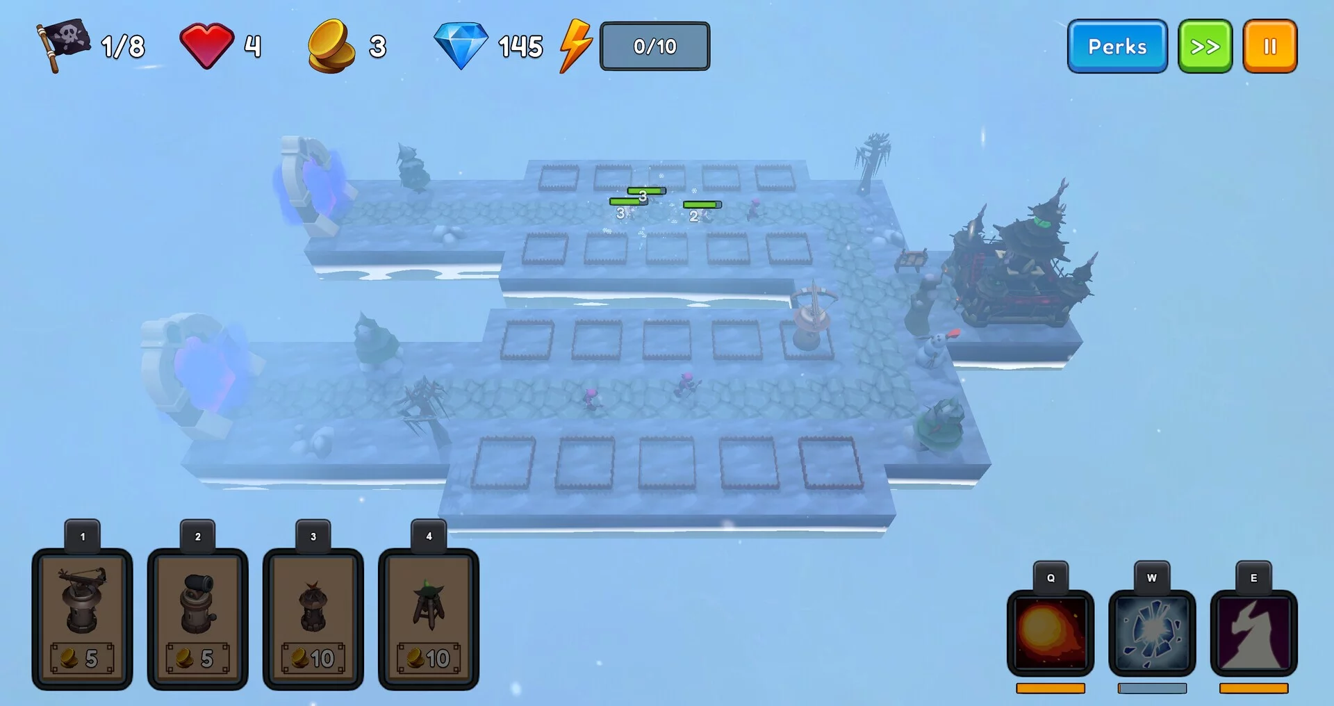 Изображение игры: Fantasy Tower Defense