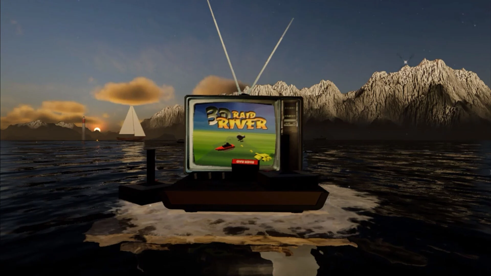 Изображение игры: 3D Raid River
