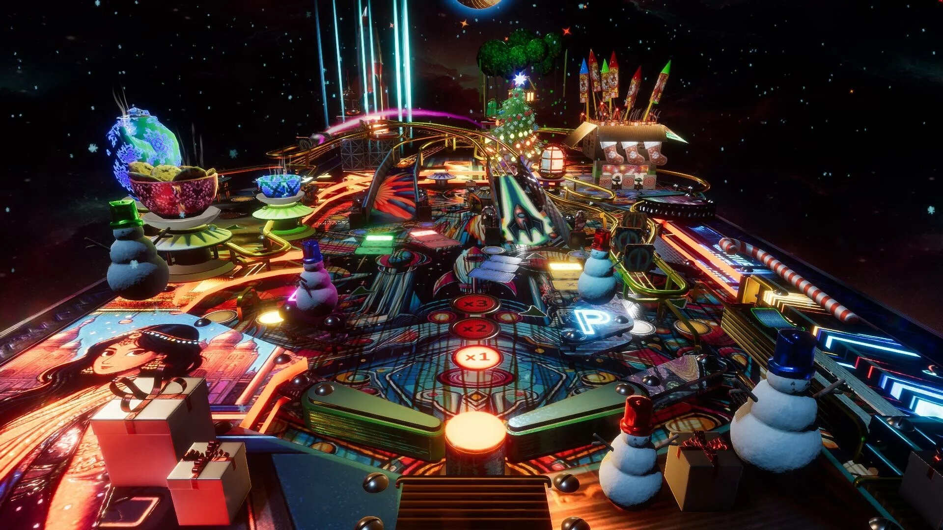 Изображение игры: Pinball Neon