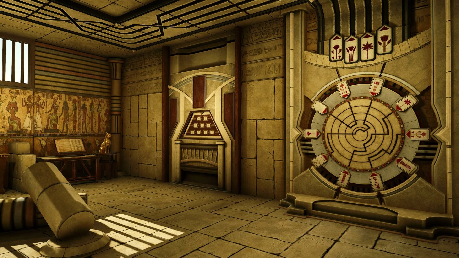 Изображение игры: Pyramids and Aliens: Escape Room