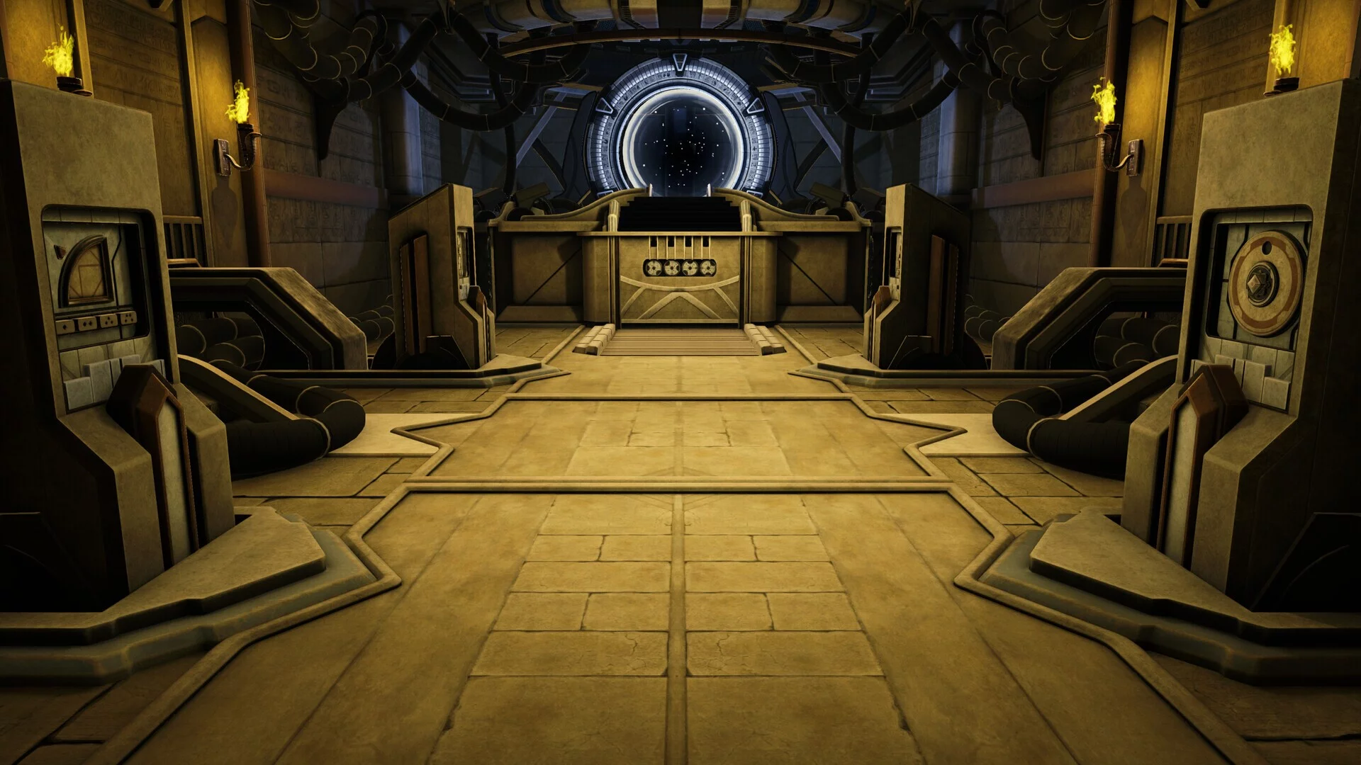 Изображение игры: Pyramids and Aliens: Escape Room