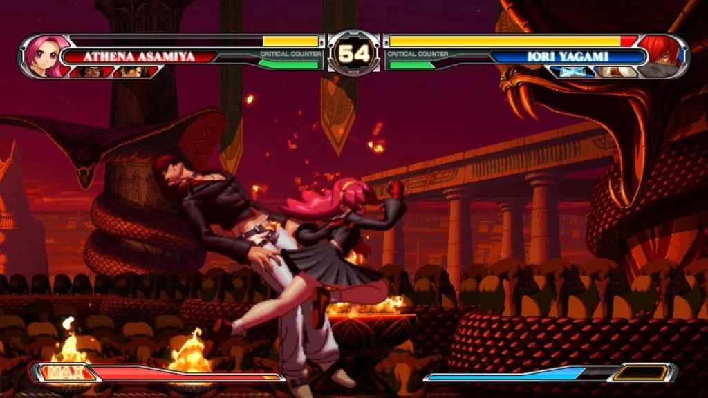 Изображение игры: The King of Fighters XII