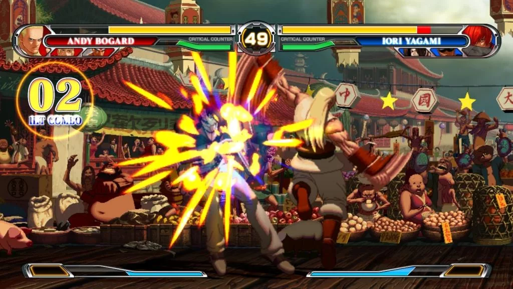 Изображение игры: The King of Fighters XII