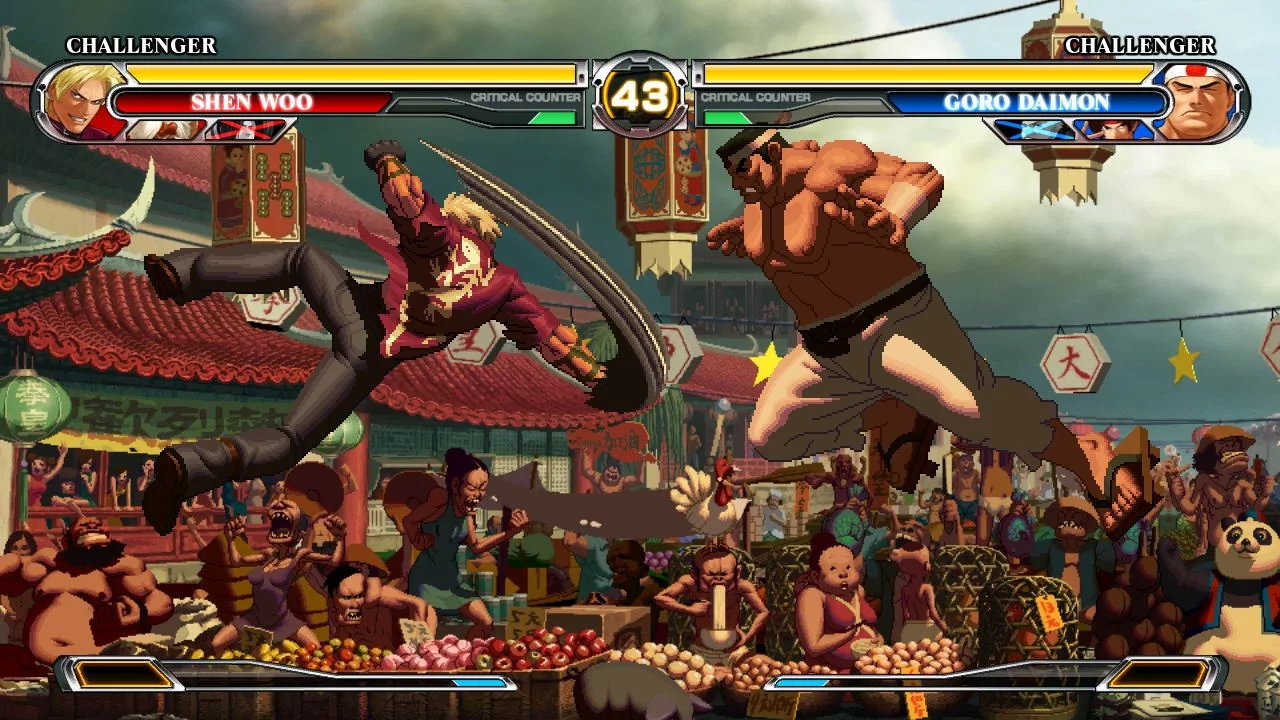 Изображение игры: The King of Fighters XII