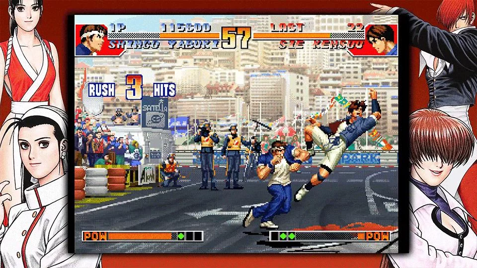 Изображение игры: THE KING OF FIGHTERS '97 GLOBAL MATCH