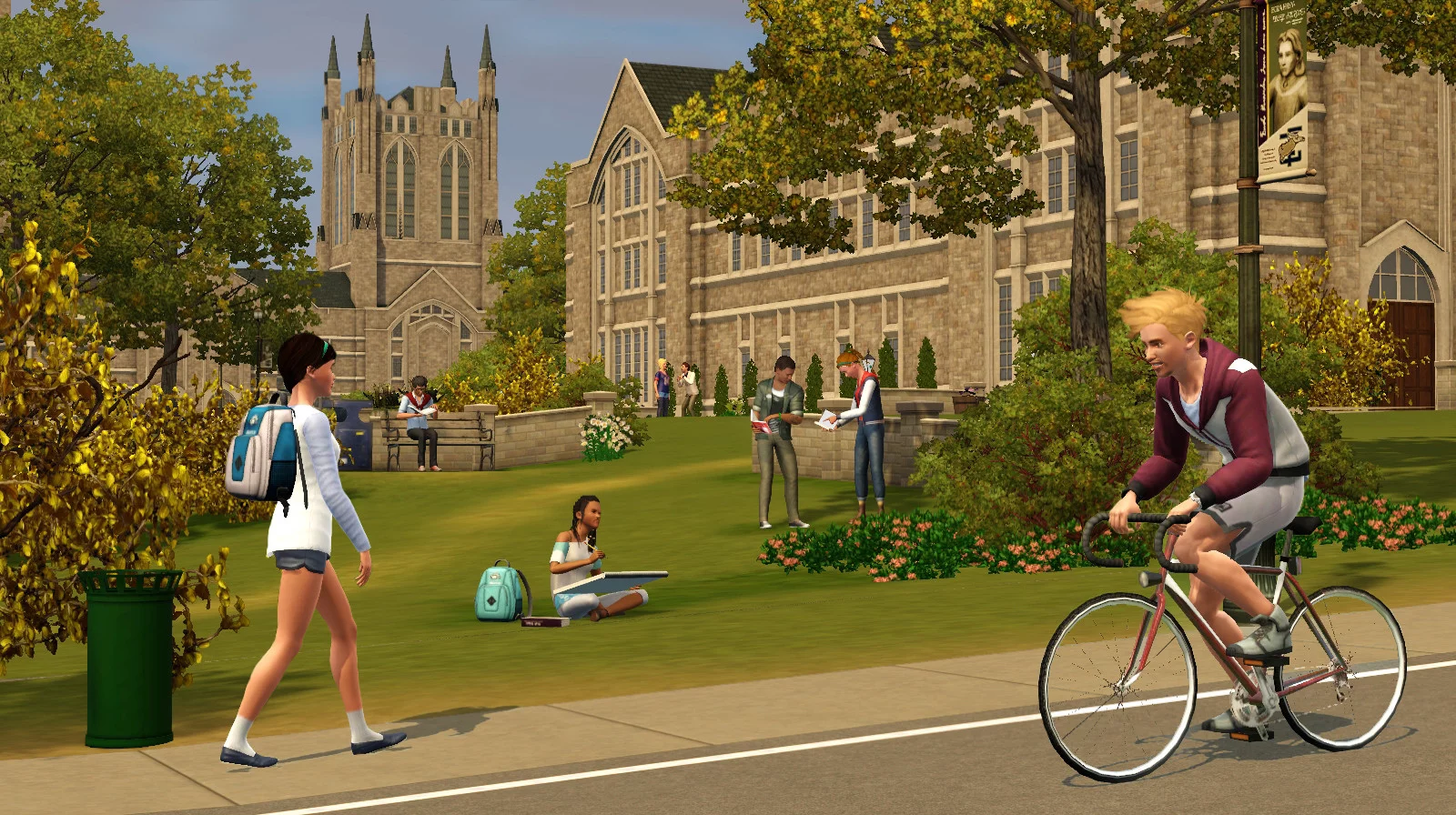 Изображение игры: The Sims 3: University Life