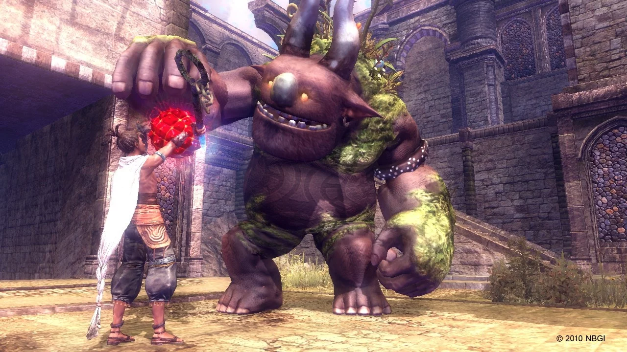 Изображение игры: Majin and the Forsaken Kingdom