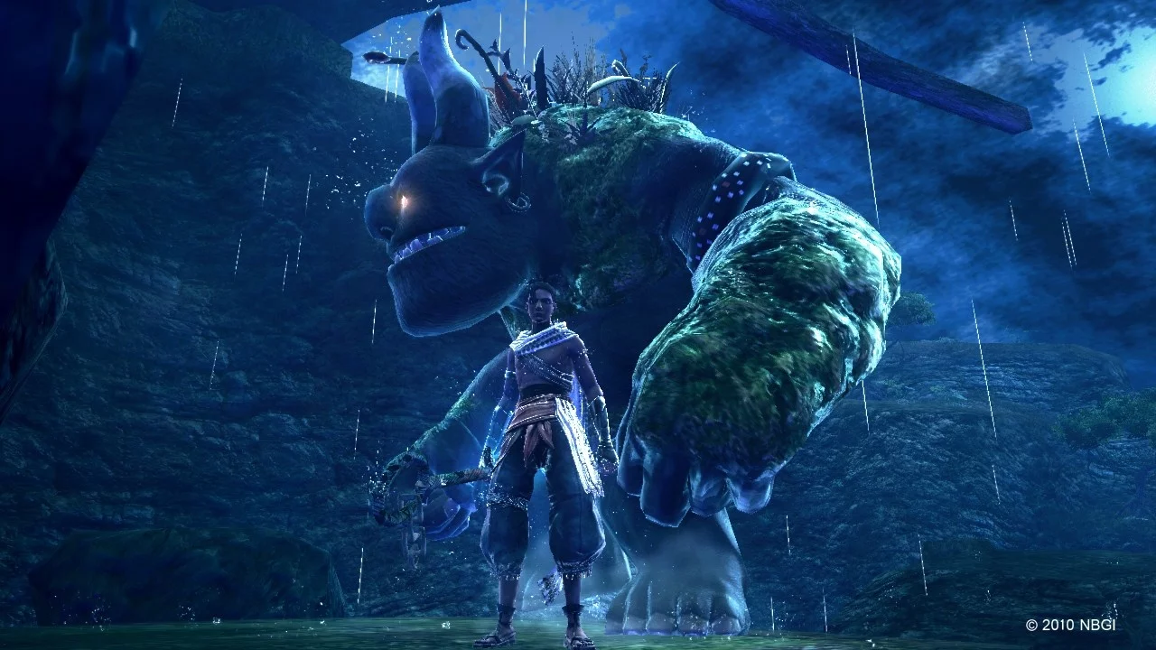 Изображение игры: Majin and the Forsaken Kingdom