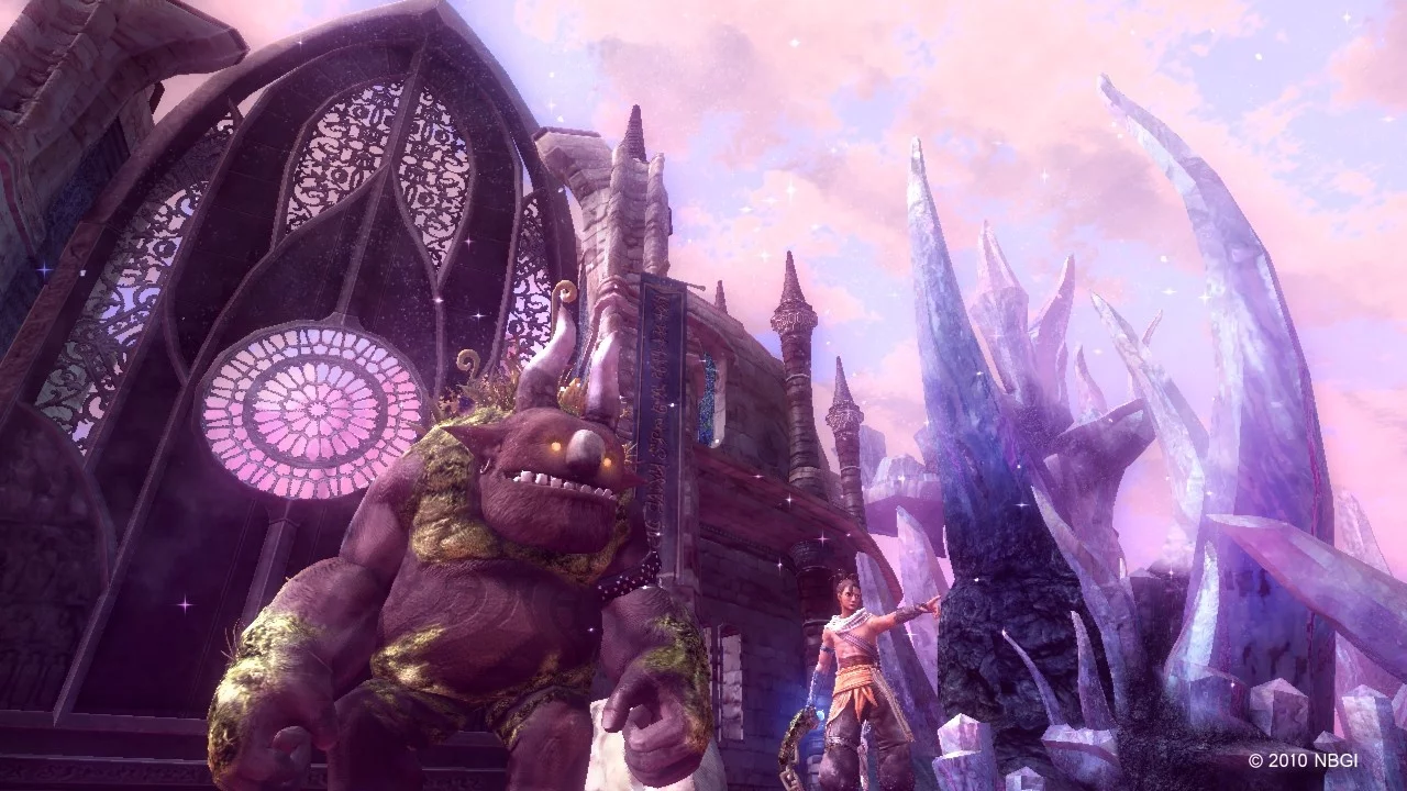 Изображение игры: Majin and the Forsaken Kingdom