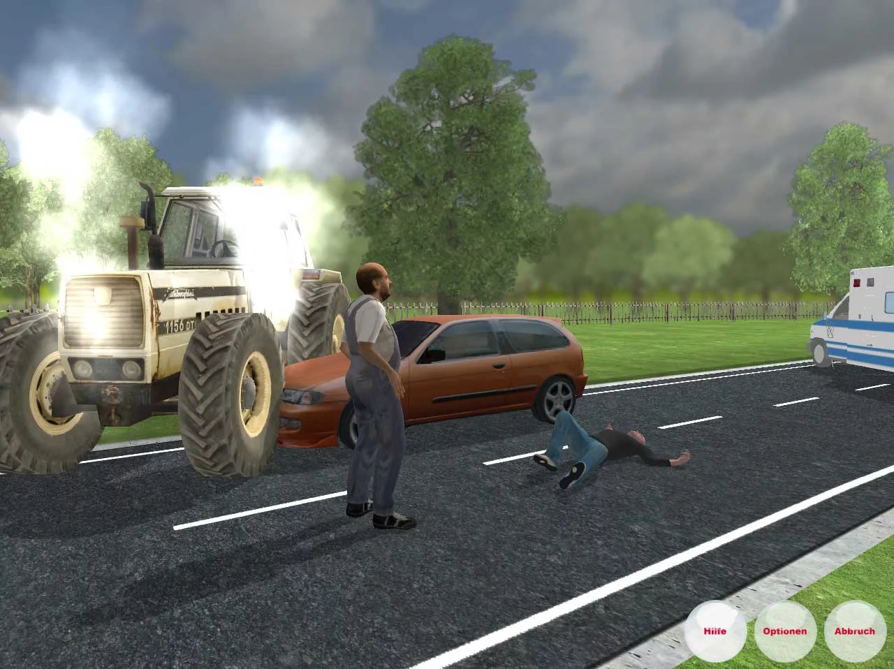 Изображение игры: Ambulance Simulator