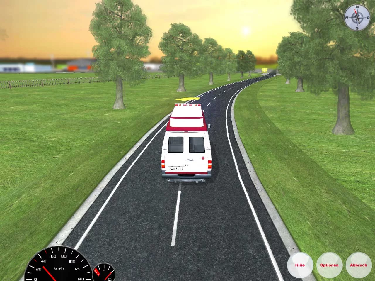 Изображение игры: Ambulance Simulator