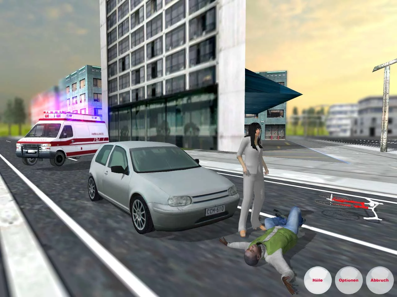 Изображение игры: Ambulance Simulator