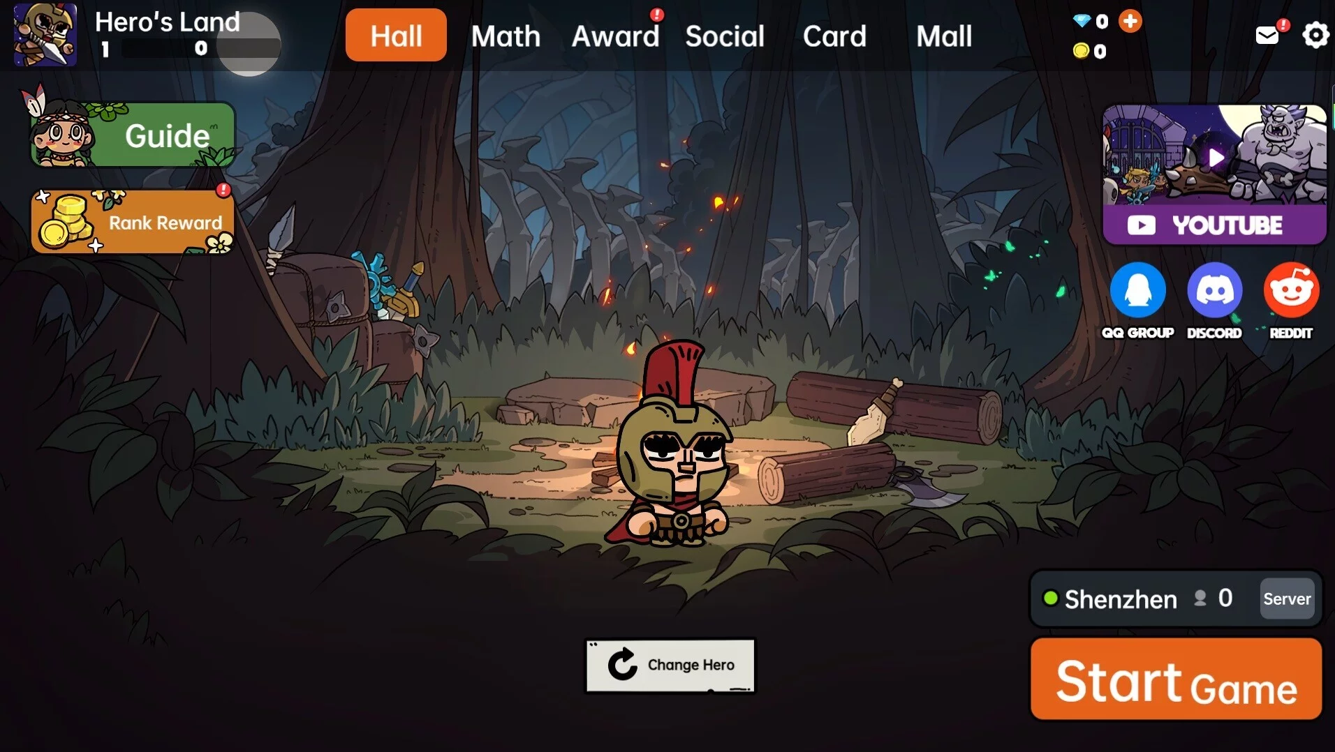 Изображение игры: Hero's Land
