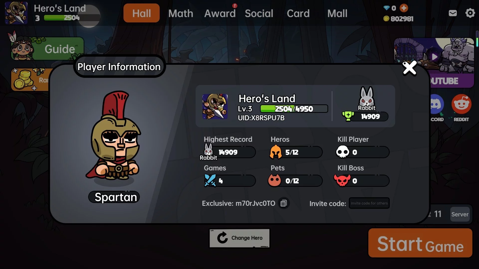 Изображение игры: Hero's Land