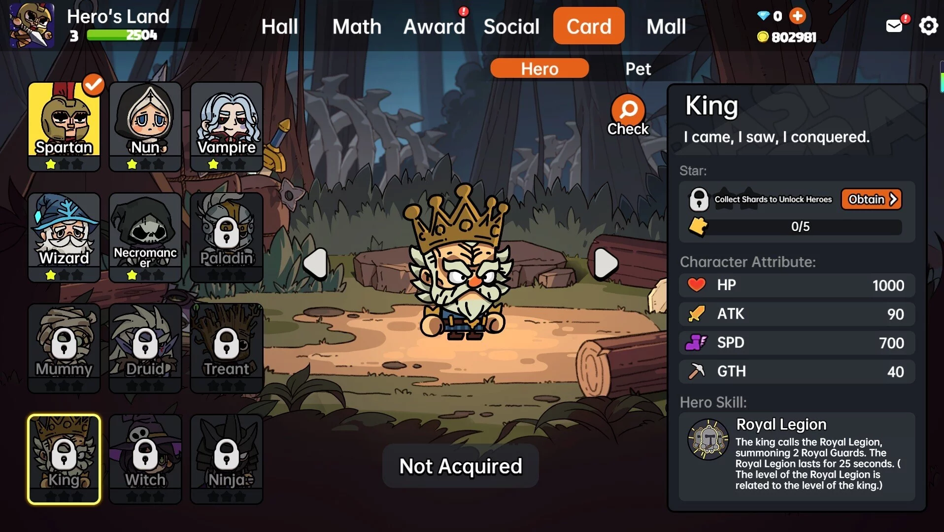 Изображение игры: Hero's Land