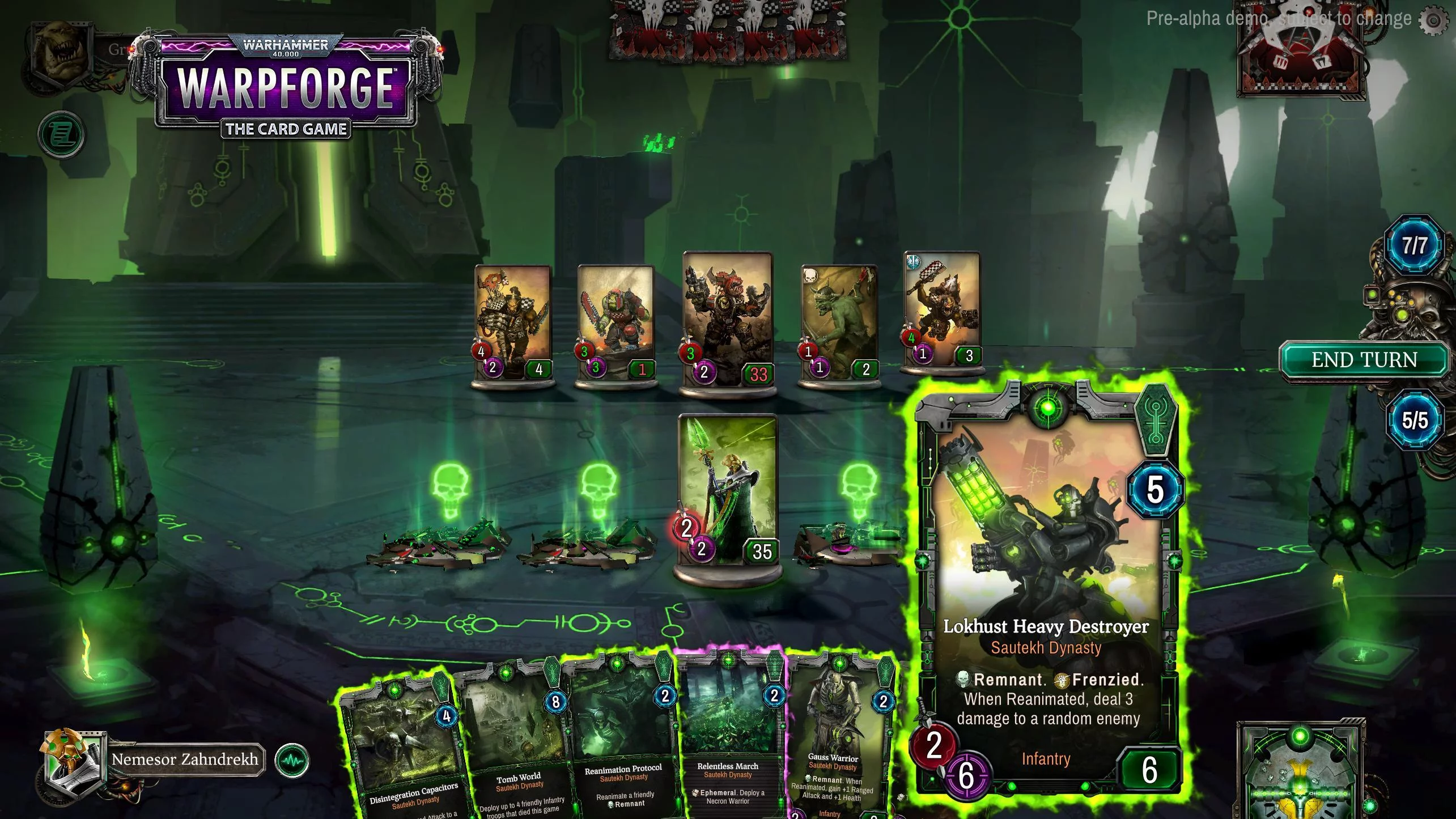 Изображение игры: Warhammer 40,000: Warpforge