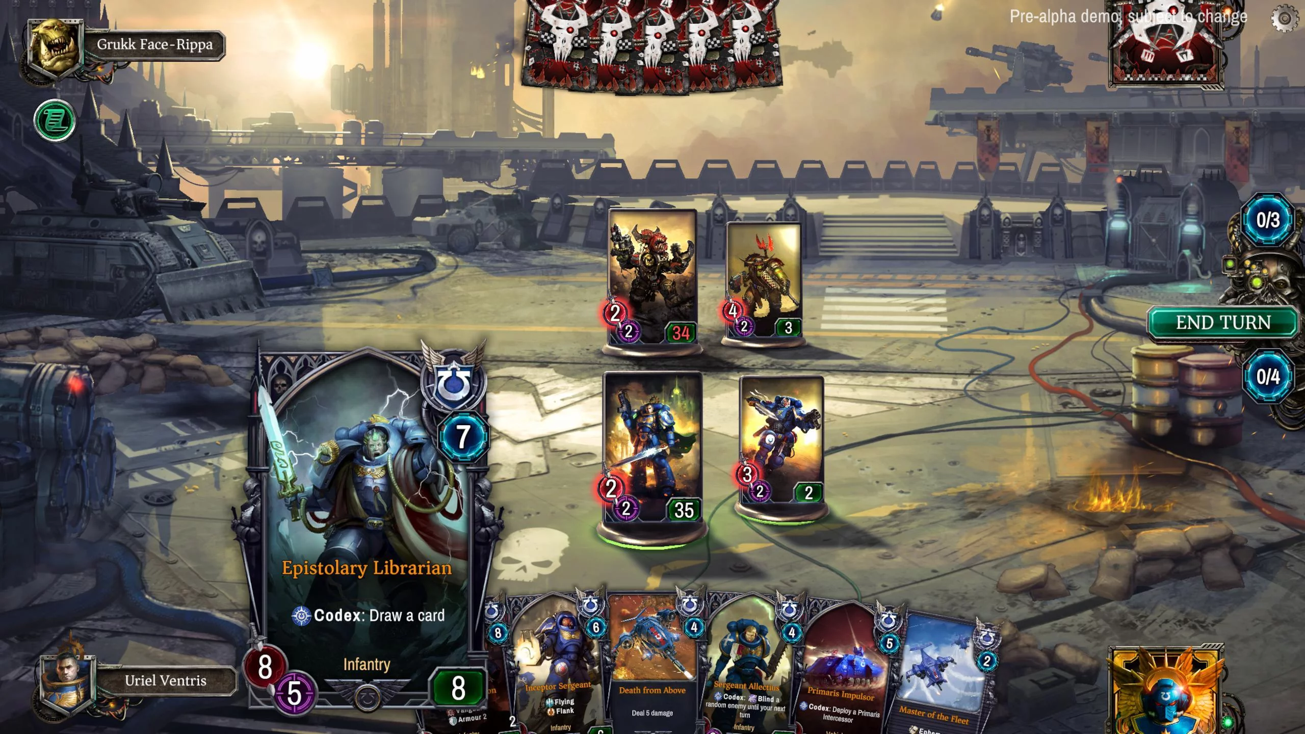 Изображение игры: Warhammer 40,000: Warpforge