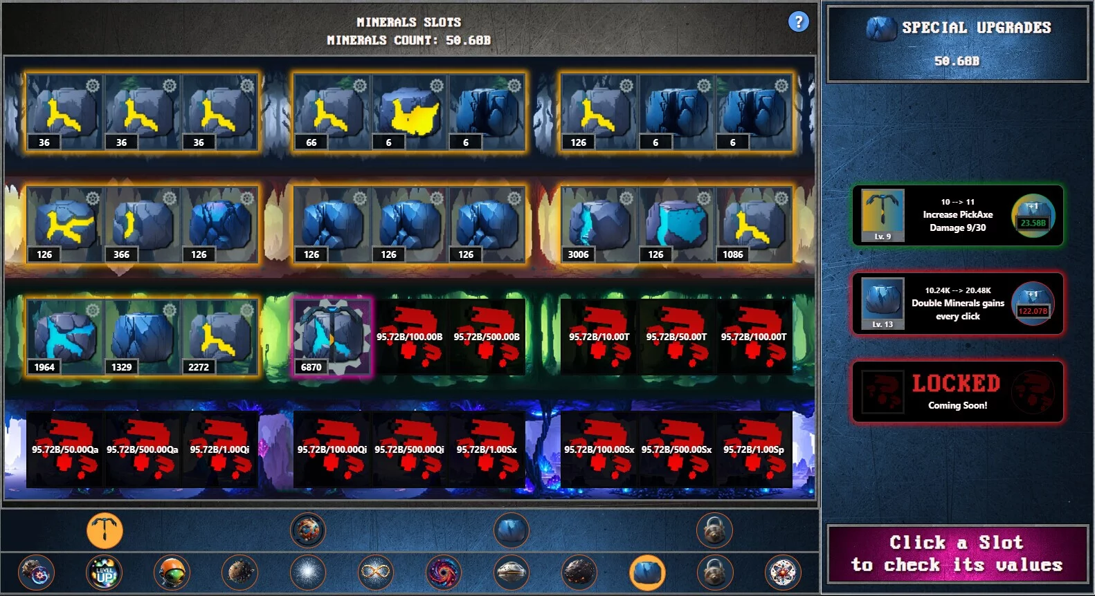 Изображение игры: Galaxy Idle Clicker