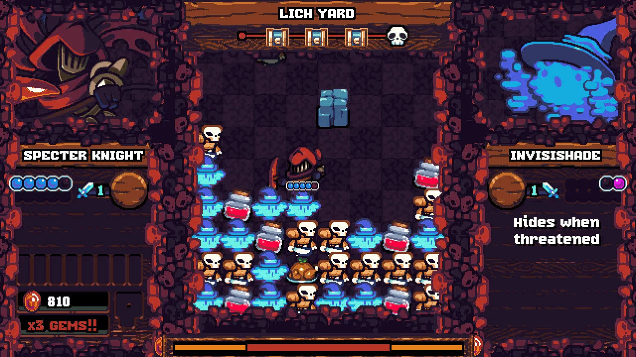Изображение игры: Shovel Knight Pocket Dungeon