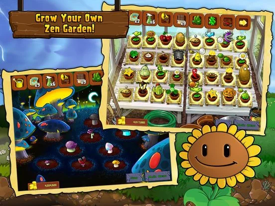 Изображение игры: Plants vs. Zombies HD