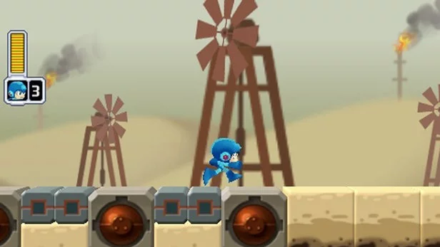 Изображение игры: Mega Man Powered Up
