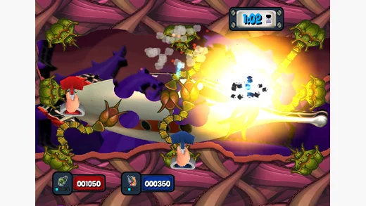Изображение игры: Worms: A Space Oddity