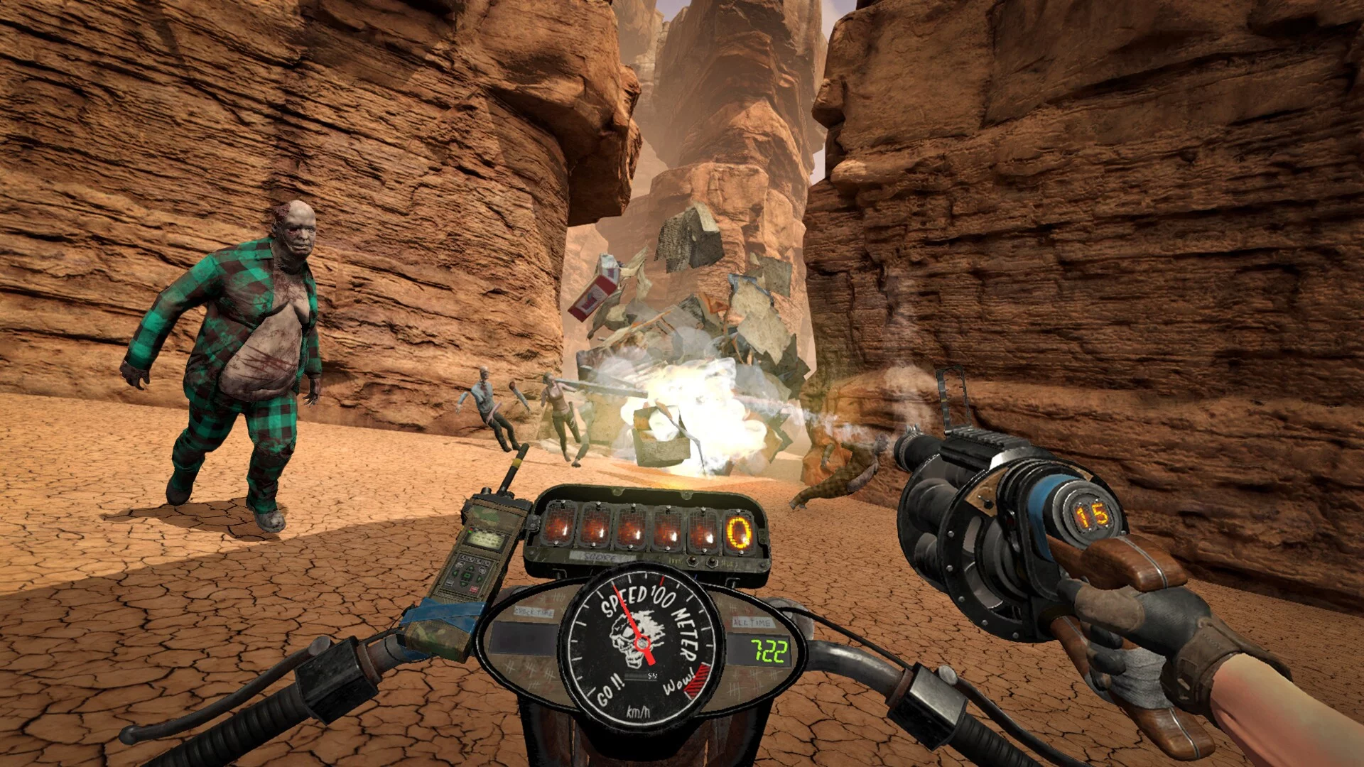 Изображение игры: Hell Road VR